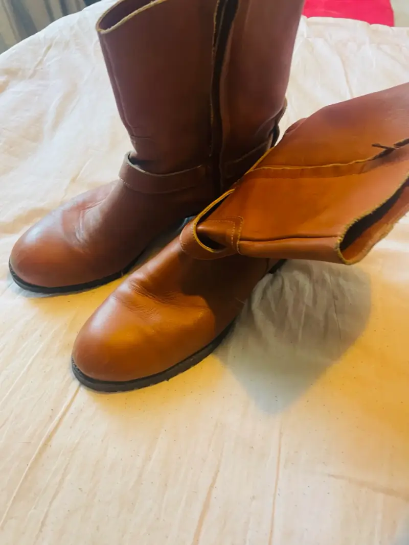 Botas de cuero marrón - 2