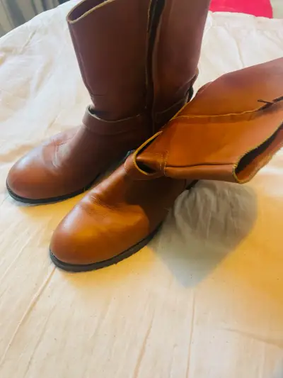 Botas de cuero marrón - miniatura 2