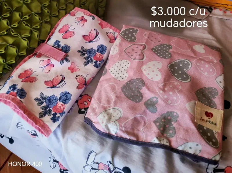 Mudadores estampados para bebé
