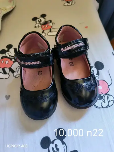 Zapatos niña Bubblegummers negros n22 - miniatura 1