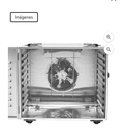 Deshidratador alimentos acero 10 bandejas - miniatura 4