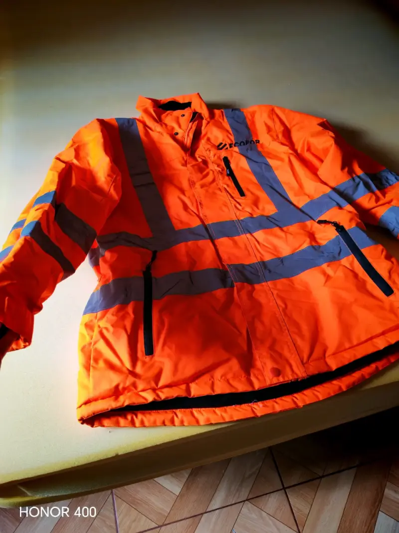 Chaqueta reflectante naranja L/XL