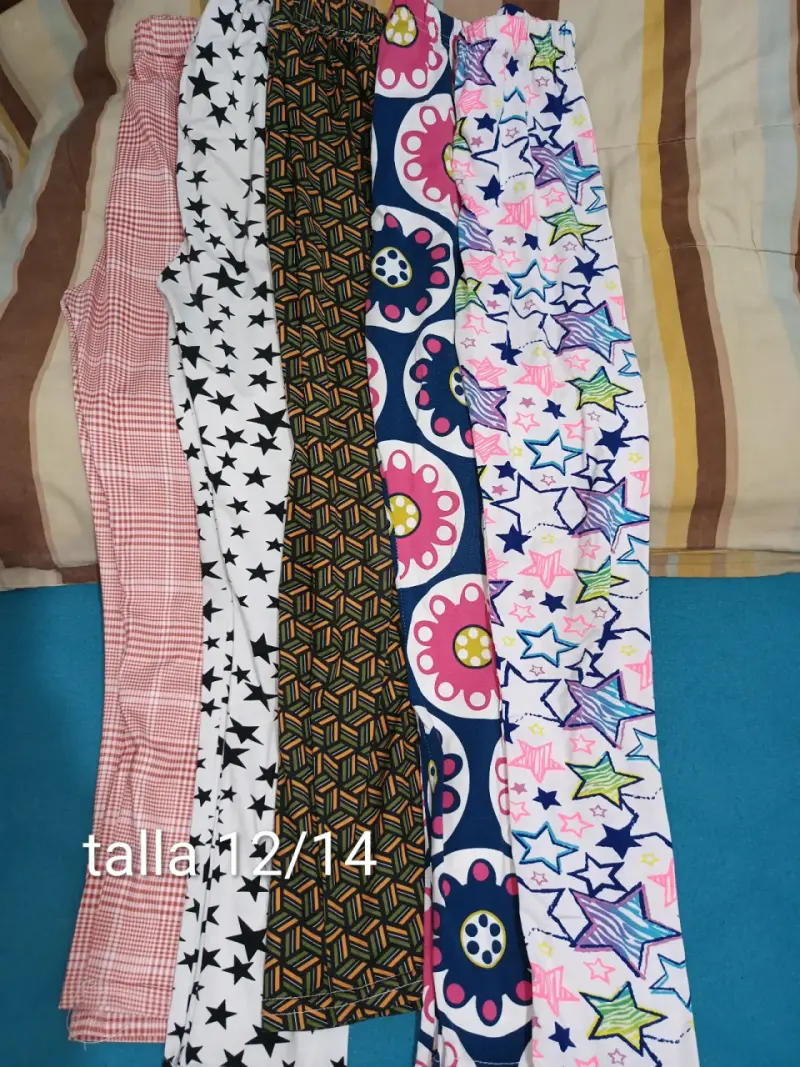 Leggins estampados talla 12/14