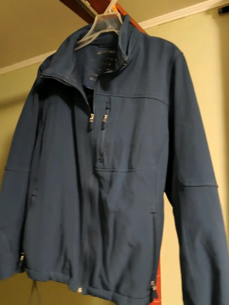 Chaqueta azul con cierre - 2