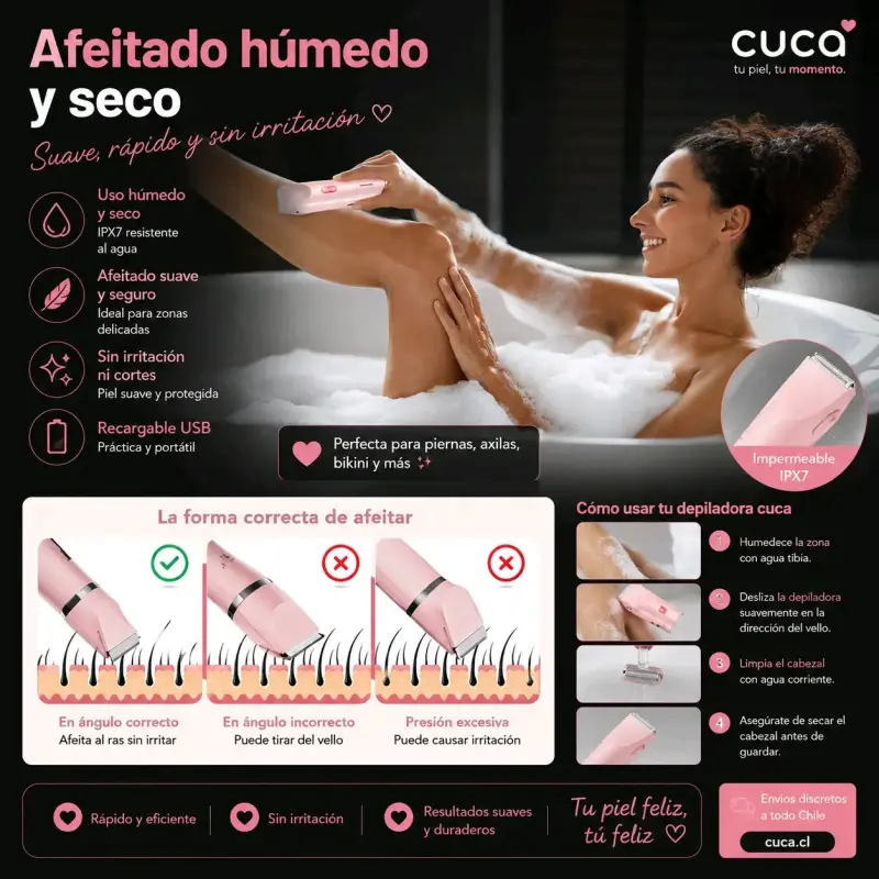 Afeitadora eléctrica Cuca - 2