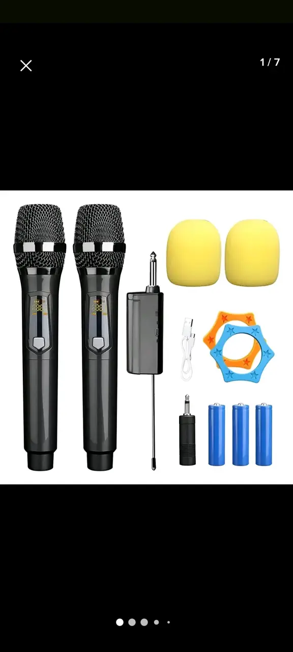 Set de micrófonos inalámbricos - 1