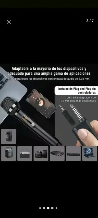 Set de micrófonos inalámbricos - miniatura 3