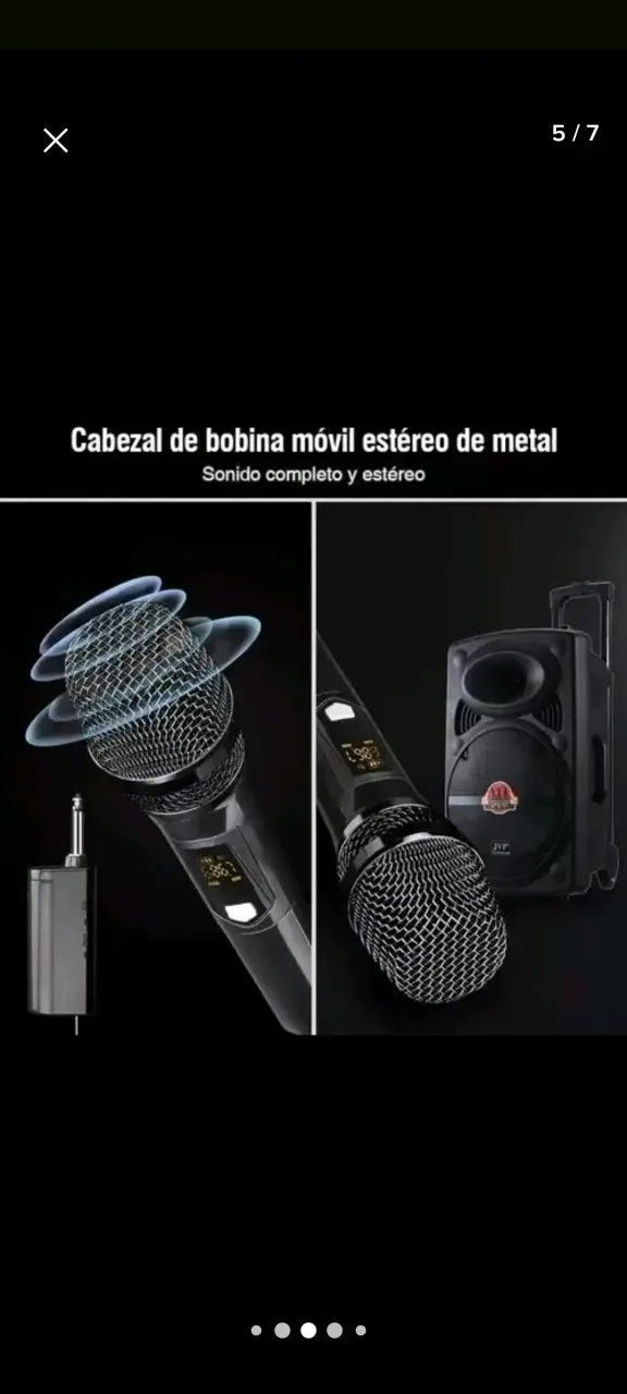 Set de micrófonos inalámbricos - 4
