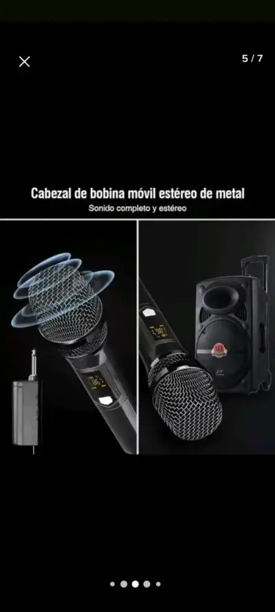Set de micrófonos inalámbricos - miniatura 4