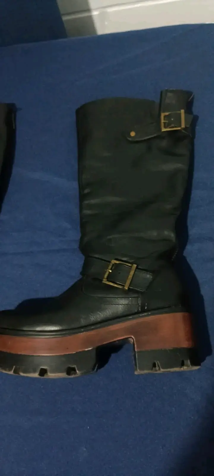 Botas negras de cuero - 6