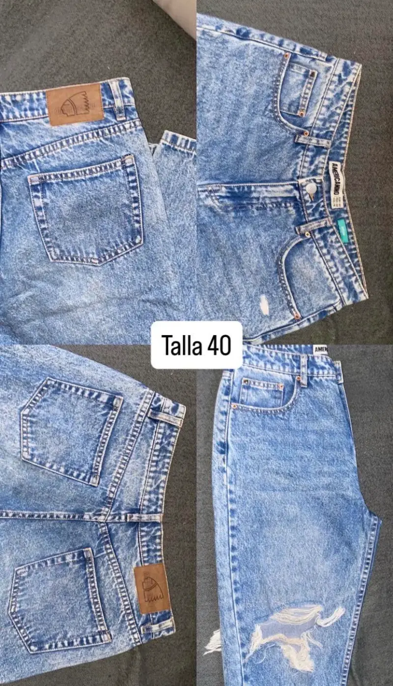 Jeans Americanino azul talla 40