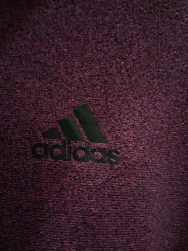 Polerón morado Adidas talla M - 3