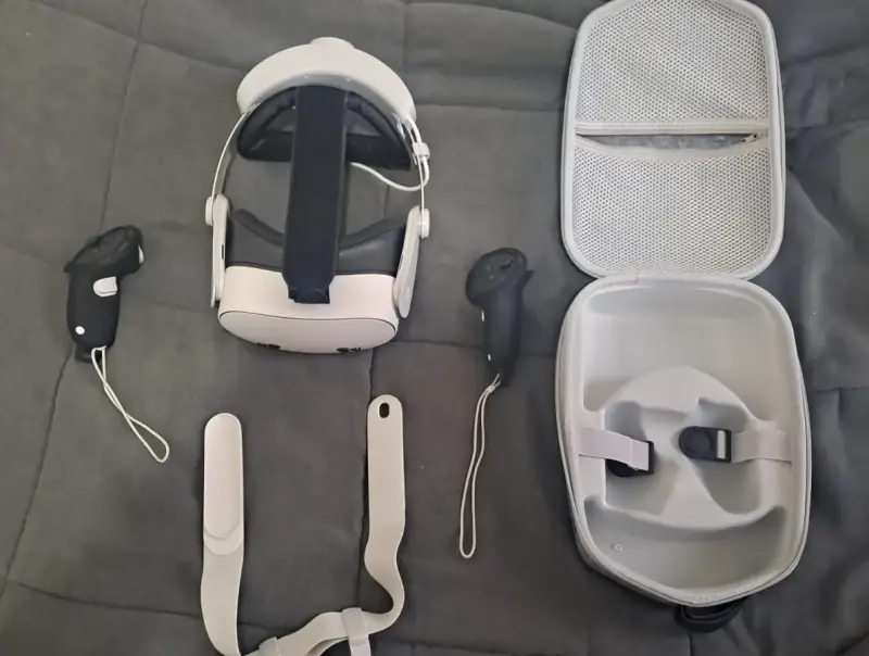 Meta quest 3s + Elite Strap con bateria + caja - 1
