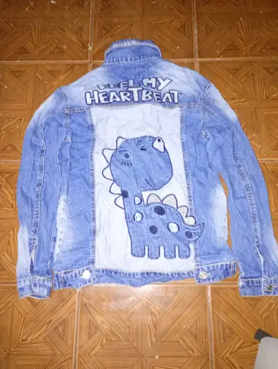 Chaqueta de mezclilla para niño talla 16 - miniatura 2