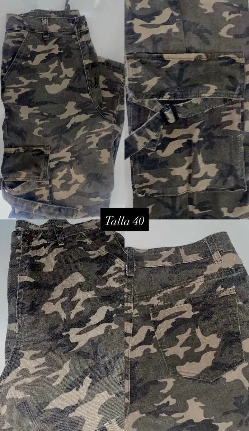 Pantalón camuflado talla 40 - 1