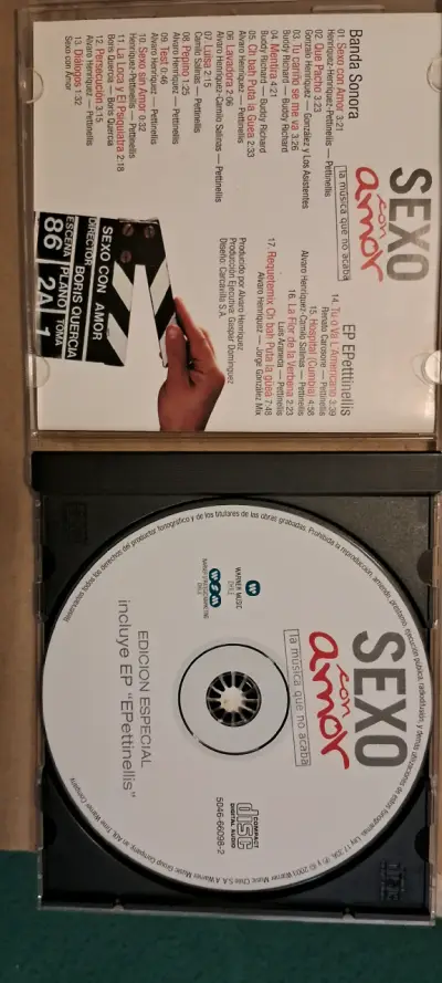 CD Banda Sonora Sexo con Amor - miniatura 2