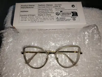 Gafas de moda transparentes - miniatura 1