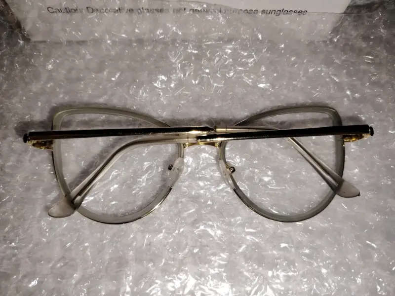 Gafas de moda transparentes - 2