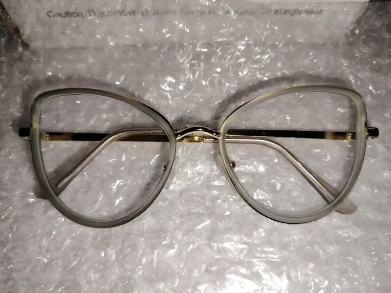 Gafas de moda transparentes - 5