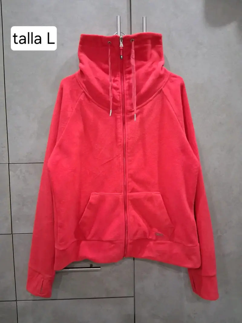 Polerón rojo calvin klein talla L - 1
