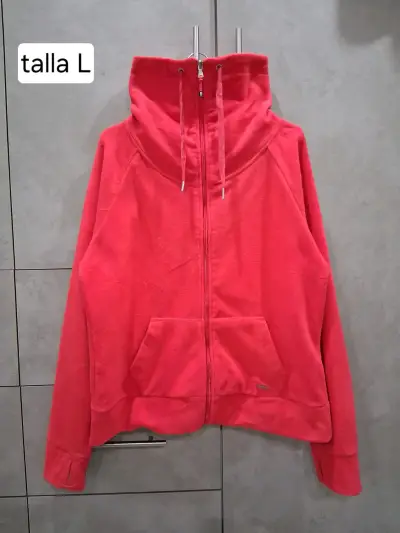 Polerón rojo calvin klein talla L - miniatura 1