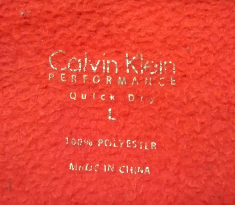 Polerón rojo calvin klein talla L - 5
