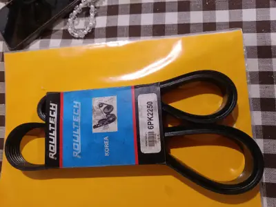 Correa automotriz Rouletech negra - miniatura 1