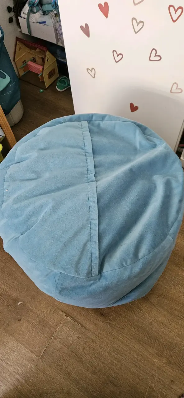 Saco de frijoles azul - 2