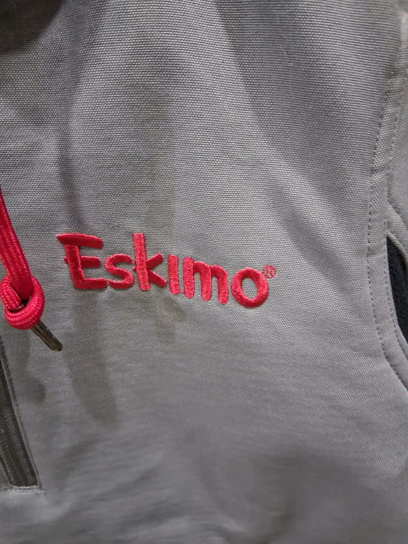 Chaqueta Eskimo gris y negro talla L - 4