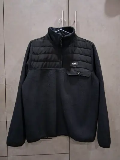 Polar negro con cierre medio Kombi talla M - miniatura 1