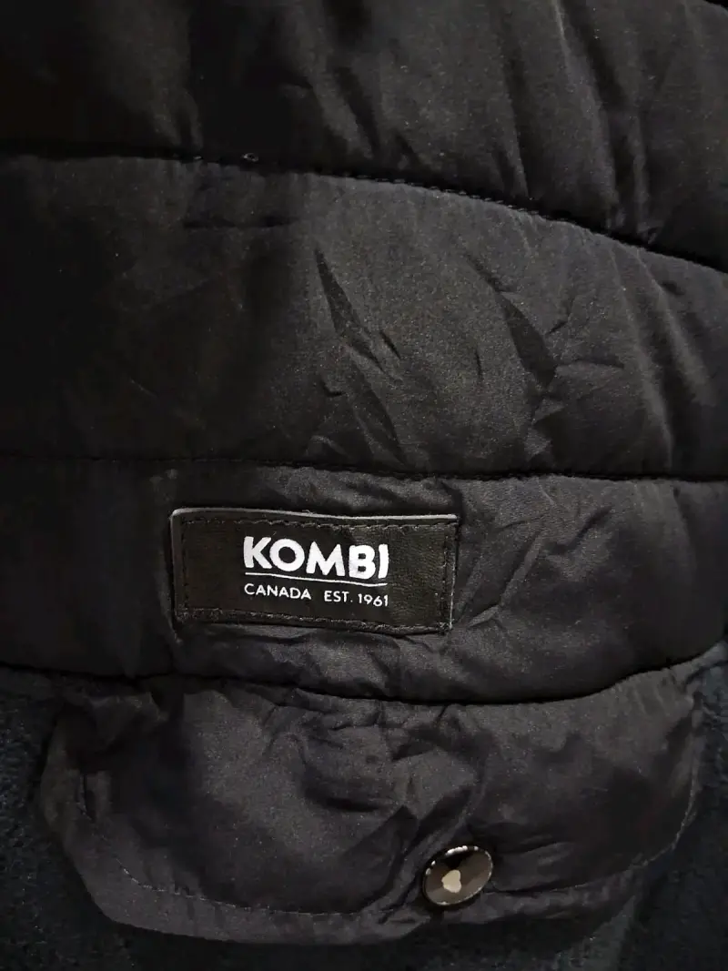 Polar negro con cierre medio Kombi talla M - 2