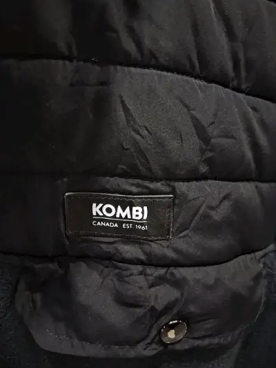 Polar negro con cierre medio Kombi talla M - miniatura 2