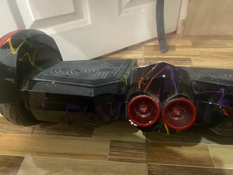 Hoverboard con luces LED y vapor - 2