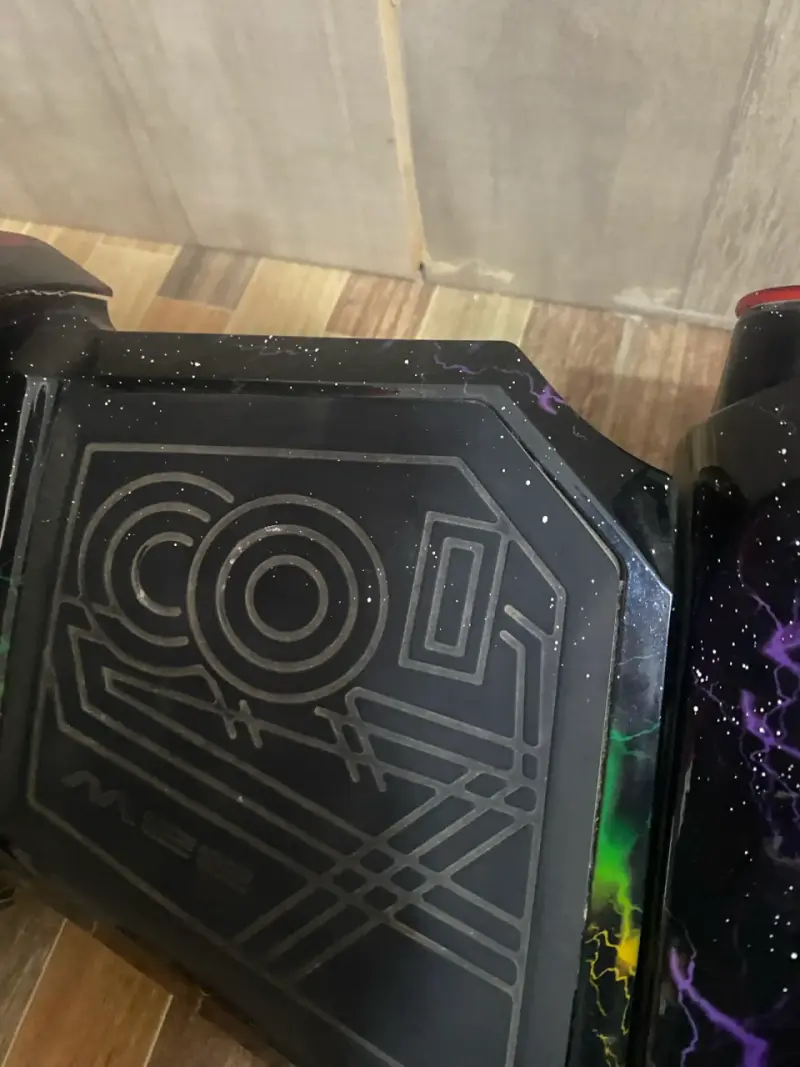 Hoverboard con luces LED y vapor - 6
