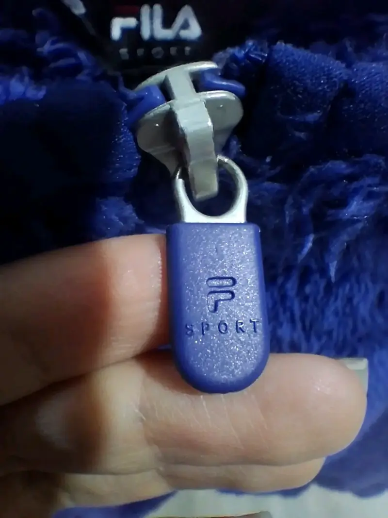 Polar peludo azul fila talla L - 3