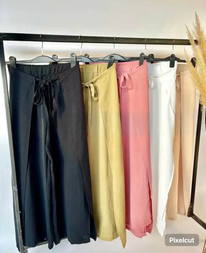 Pantalones palazzo variados colores
