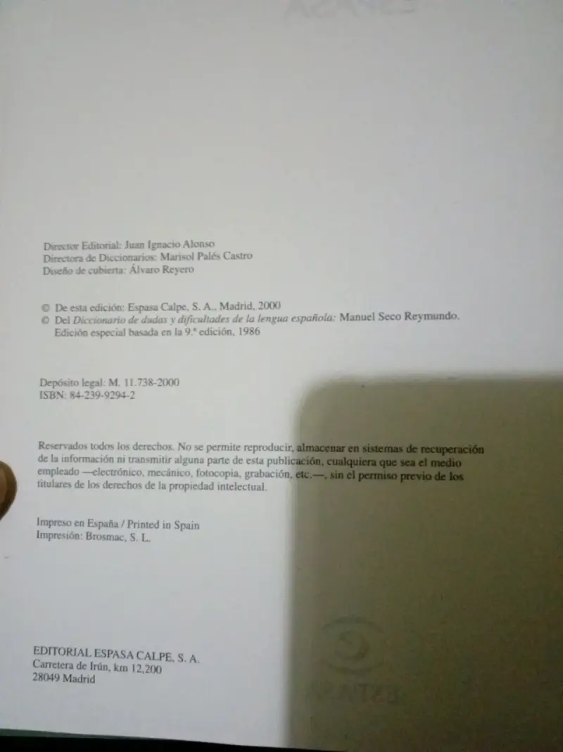 Diccionario Espasa Siglo XXI - 6