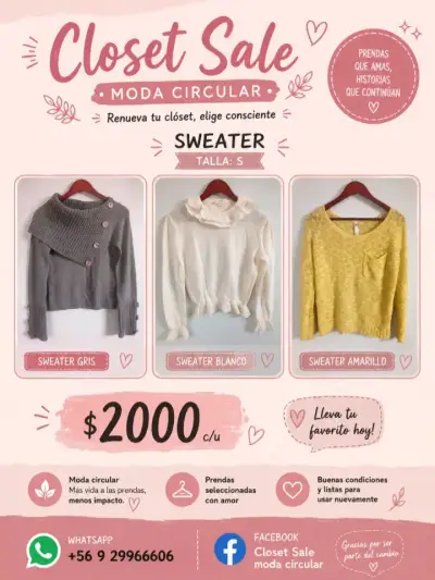 Sweater de moda circular - miniatura 1