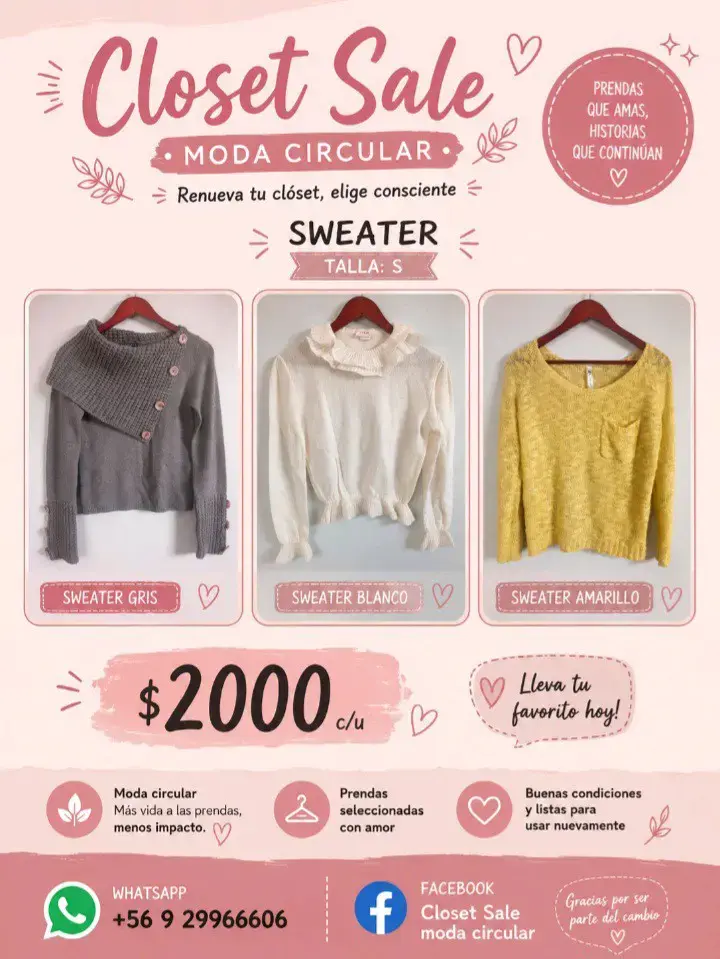 Sweater de moda circular - 2