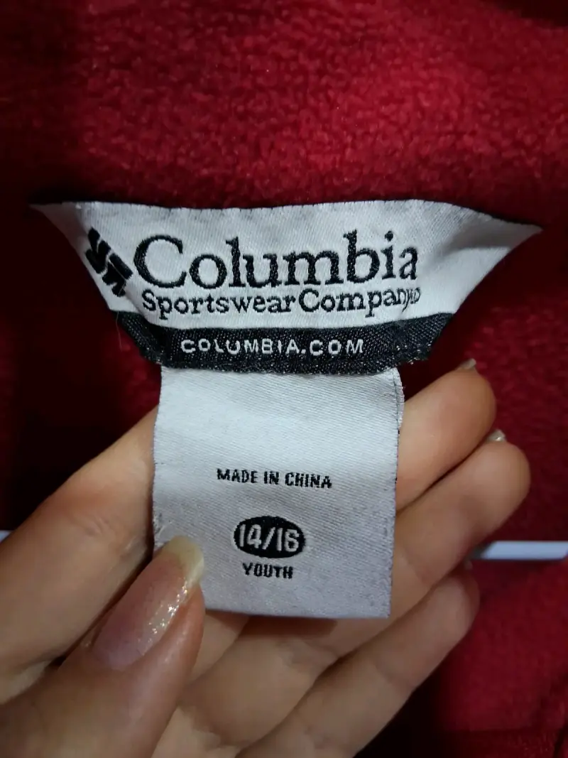 Polar rojo columbia talla 14/16 - 3