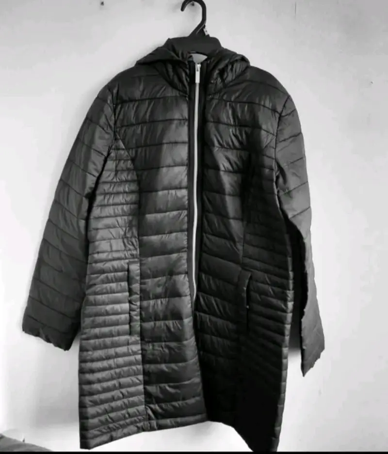 Parka negra mujer newport talla M