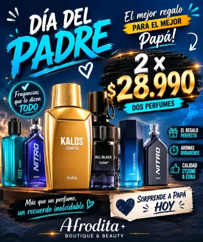 Perfumes Afrodite Sweet Black Iconic - miniatura 2