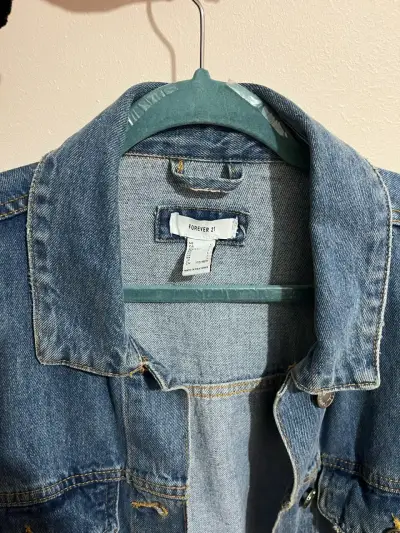 Chaqueta denim Forever21 unisex - miniatura 3