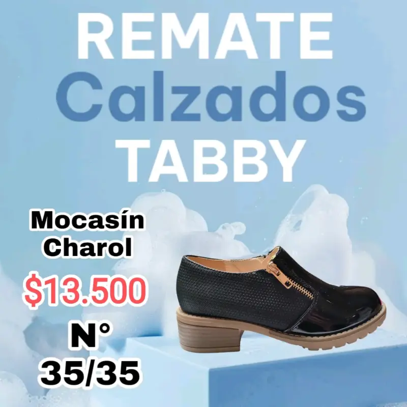 Bota larga negra Calzados Tabby - 5