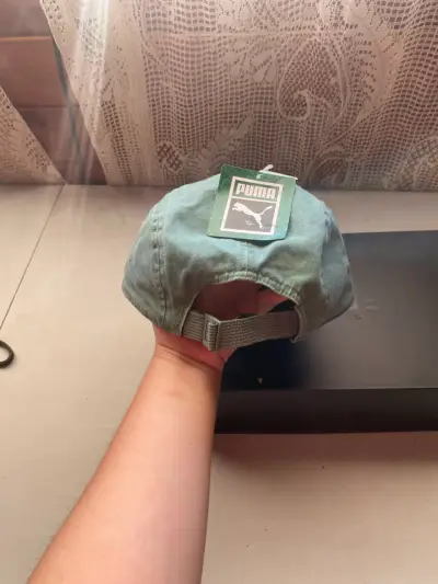 Gorra verde Puma original - miniatura 3