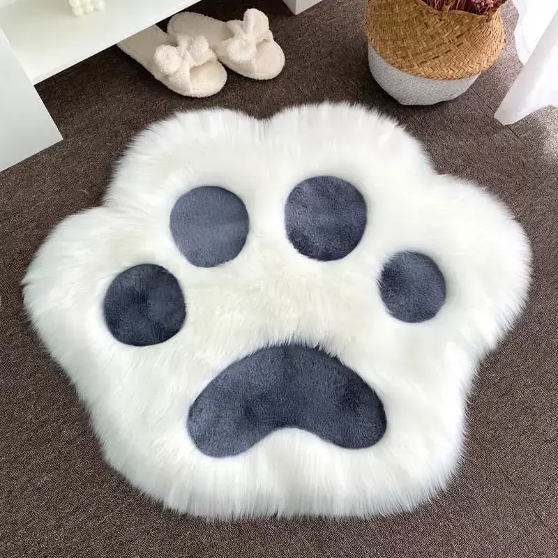 Alfombra peluda patitas - 3