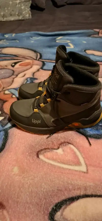 Botas de trekking Upp gris, impermeables - miniatura 2