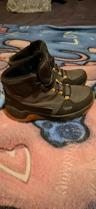 Botas de trekking Upp gris, impermeables - miniatura 4