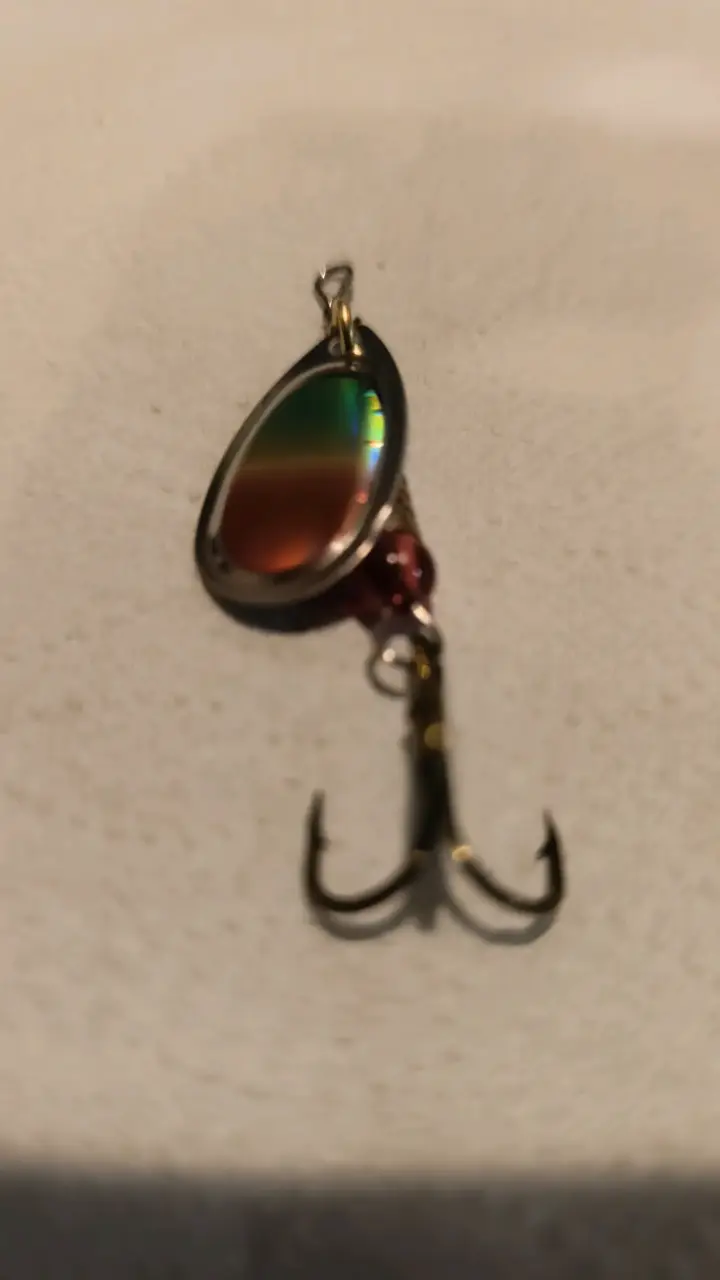 Estuche con 16 cucharillas de pesca de truchas - 4