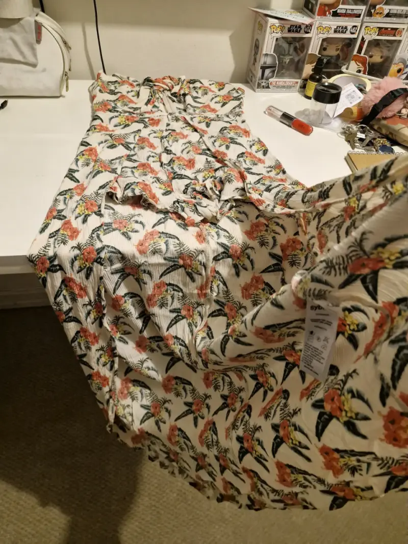 Enterito estampado floreado: es short y falda - 2